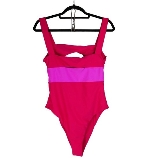 Lovers and Friends Daytona One Piece in Red & Pink Medium - Picture 3 of 7